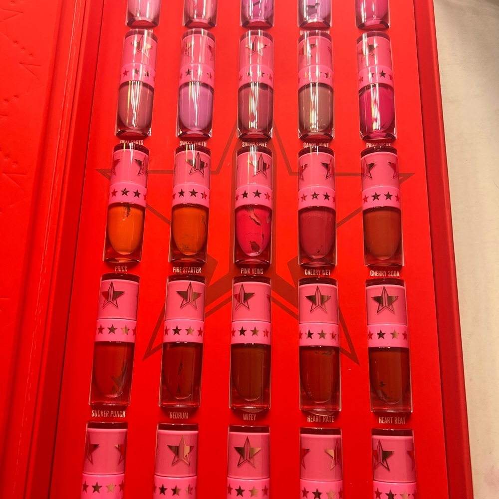 Jeffree Star Lipstick Collection - Red and Pink Shades